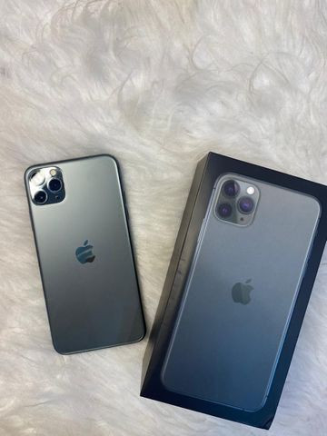 IPhone 11 pro max de 256Gb Verde meia noite - Foto 5