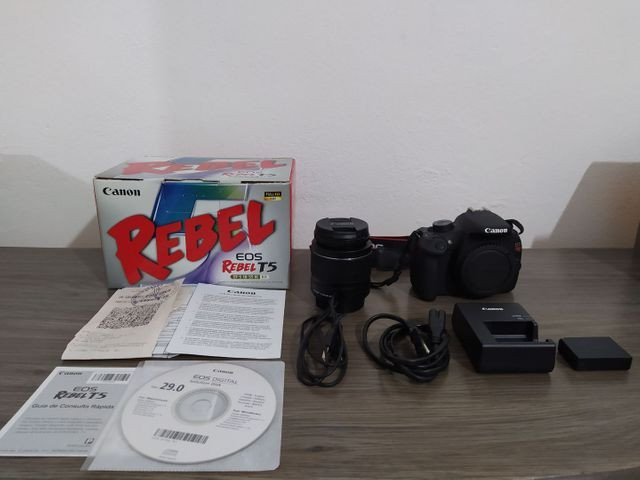 Kit Canon EOS Rebel T5 ( Semi nova ) - Foto 5