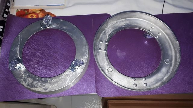 Suporte de Botijão em Alumínio Fundido ? 49,99 ZAP: * - Foto 5