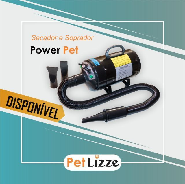 Secador e Soprador Profissional PowerPet 2400W com Frete Grátis para Sul e Sudeste! - Foto 2