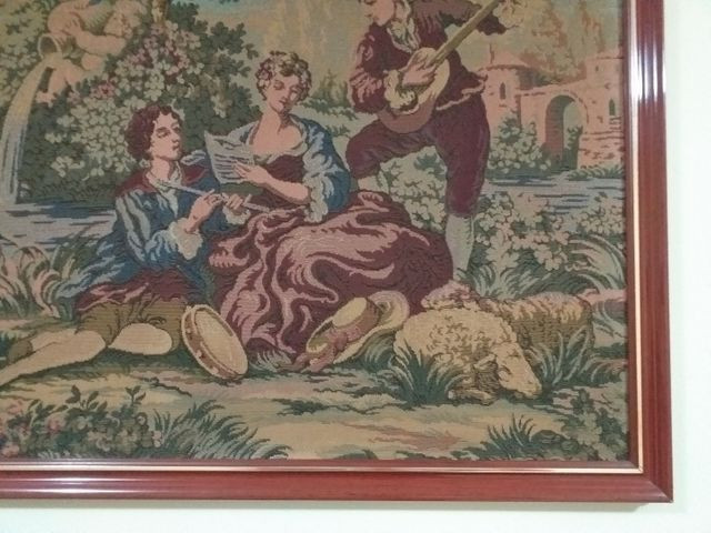 Quadro em tapeçaria GOBELIN - Foto 4