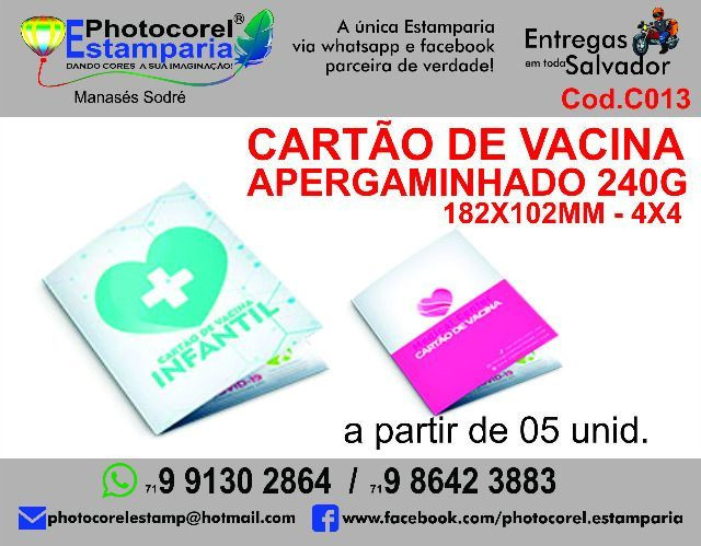 Bloco, talões. cartões - Foto 2