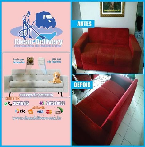 Clean Delivery -Lavagem Profissional de Sofás - Foto 2