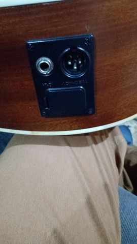 Vendo violão Gianini eletroacústico em estado de novo - Foto 5
