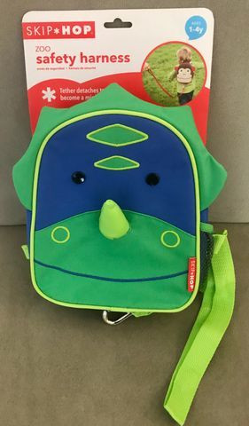 Mini Mochila Com Guia Zoo Dinossauro Skip Hop?
