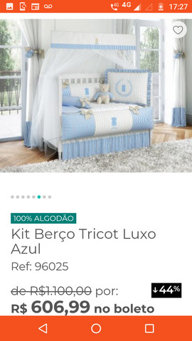 Kit berço luxo - Foto 4