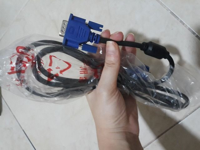 Cabos de energia para PC e cabo VGA para monitor e pc macho x macho - Foto 3