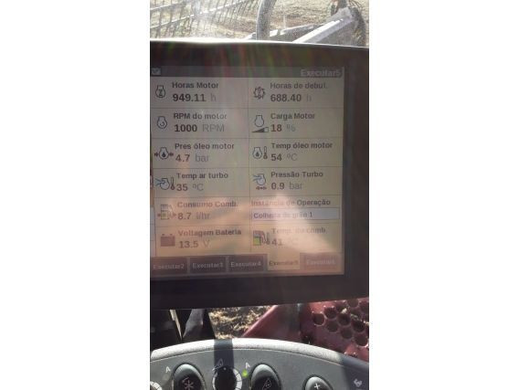 Colheitadeira Case 9230 Ano 2018<br><br> - Foto 2