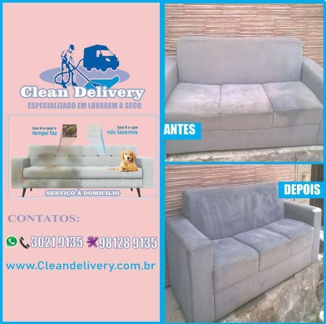 Clean Delivery -Lavagem Profissional de Sofás