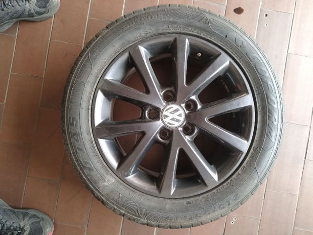 Rodas 16 VW Jetta 5 x 112, pneus 90% - Foto 5