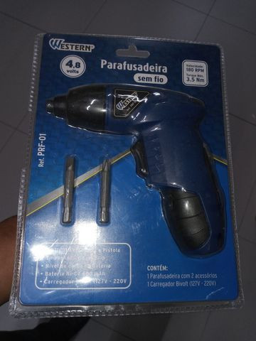 Parafusadeira s/ fio Western - Foto 5