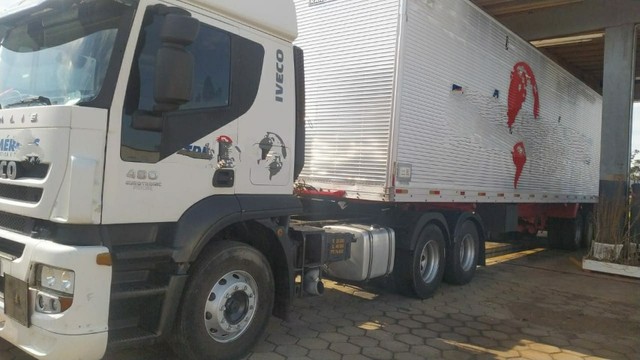 IVECO 480 STRALIS 6X4 T.ALTO 2013 ÚNICO DONO