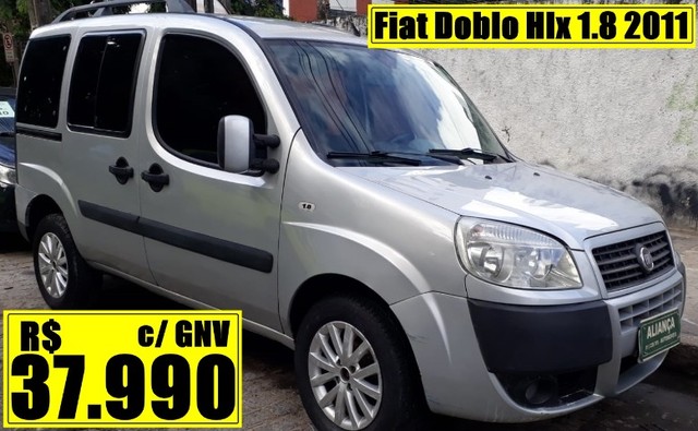 FIAT DOBLO HLX 1.8 2011 C/ GNV