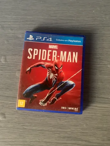 Marvel spiderman 2018 (ps4) usado rus playstation 4 jogar jogos