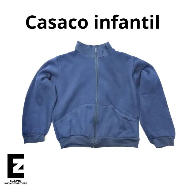 Casaco Infantil com Zíper