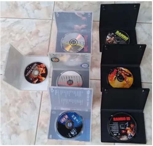 stallone-7 dvds originais(pacote) - Foto 3