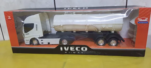 Caminhão Graneleiro Articulado Brinquedo Infantil Iveco