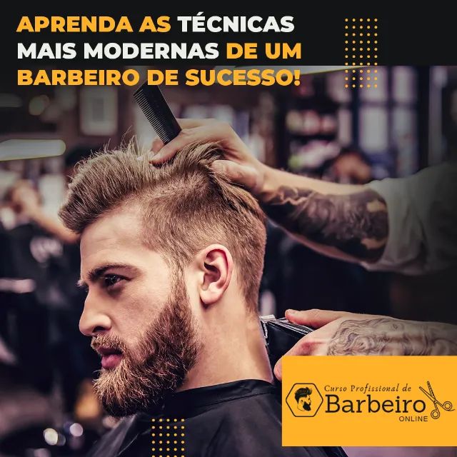 Curso Barbeiro Profissional – Aprenda todas as Técnicas de