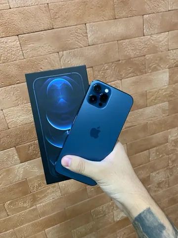iPhone 12 Pro maxx azul impecável com garantia // adquira hoje  - Foto 3