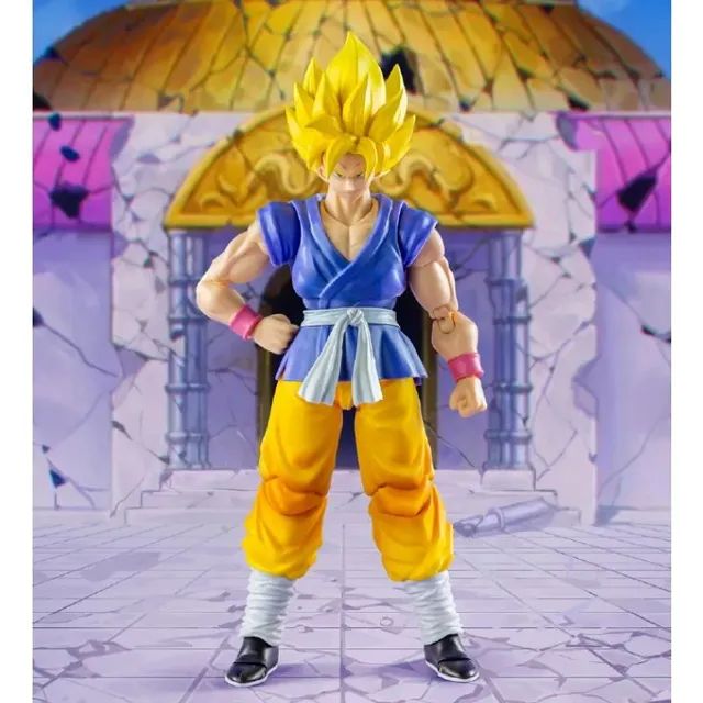 Boneco Goku Sjj Blu Dragon Ball Sh Figuarts- Demoniacal Fit