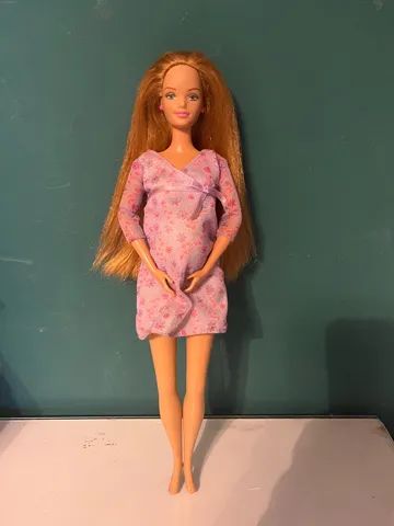 Barbie grávida midge + bebê + kit - Hobbies e coleções - Santa