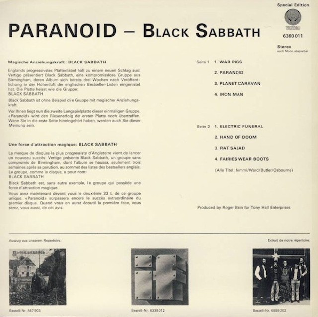 Black Sabbath - Paranoid 2cds+dvd Shm Cd - Foto 4