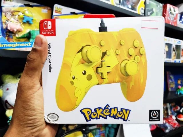 PowerA Pokémon Wired Controller for Nintendo Switch - Pikachu Static 