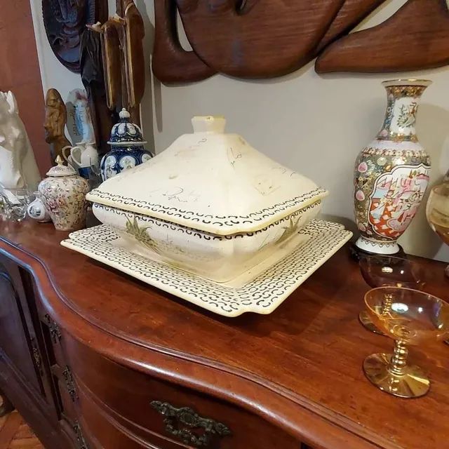 Sopeira em cerâmica do mestre Luiz Salvador - Foto 2