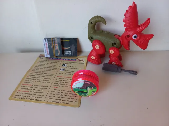 Brinquedo jogo de tabuleiro cuidado com o dinossauro - TOYS