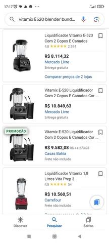 Liquidificador Profissional Vitamix E-520 NOVO - Foto 4
