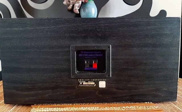 Caixa CENTRAL CERWIN-VEGA HT CTR 225W 94dB 57Hz<br>Drivers de 6,25" WWW.BASSOFFICEHT.COM.BR - Foto 5