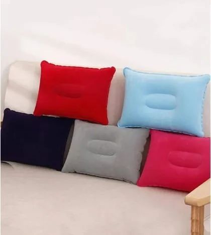 Kit 6und Travesseiros Infláveis Acampamentos Trilhas