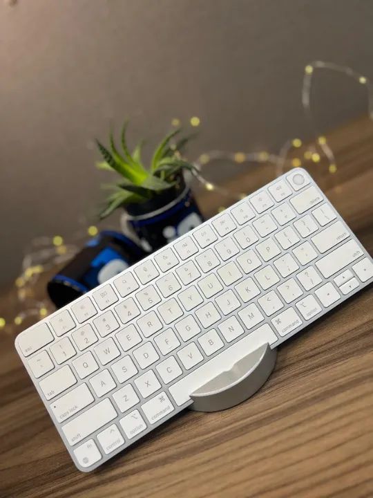 Magic Keyboard with Touch ID Model A2449  Acompanha caixa  3 meses de garantia - Foto 5