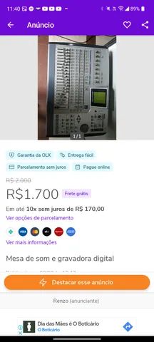 Mesa tascam CD neo 2488