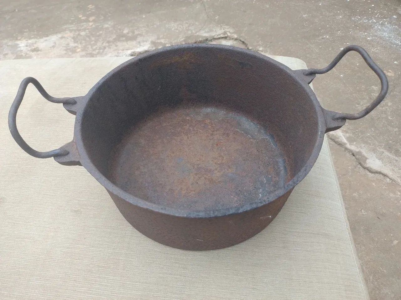 Panela caçarola antiga 5 litros - Foto 3