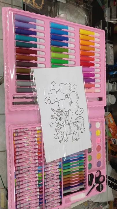 Maleta De Pintura Baby Beautiful 150 Peças - Foto 5
