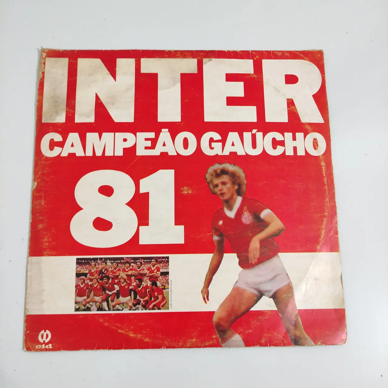 Disco de Vinil Inter Campeão Gaúcho 81