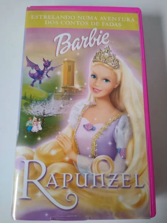 Barbie Rapunzel vhs