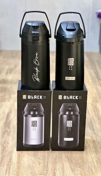 Garrafa jarra térmica em inox 4l com alça tereré chimarrão bebidas - Foto 4