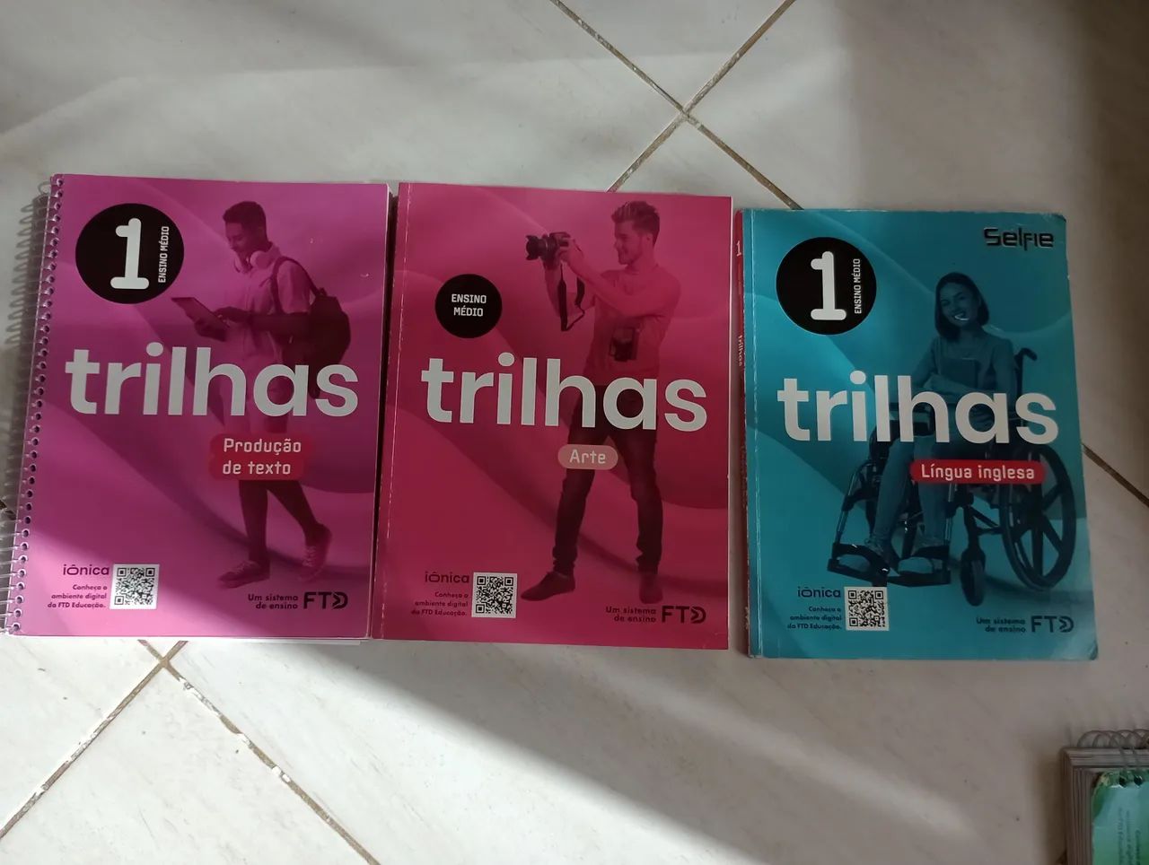 Livros 1 ano ensino médio trilhas FTD - Foto 5