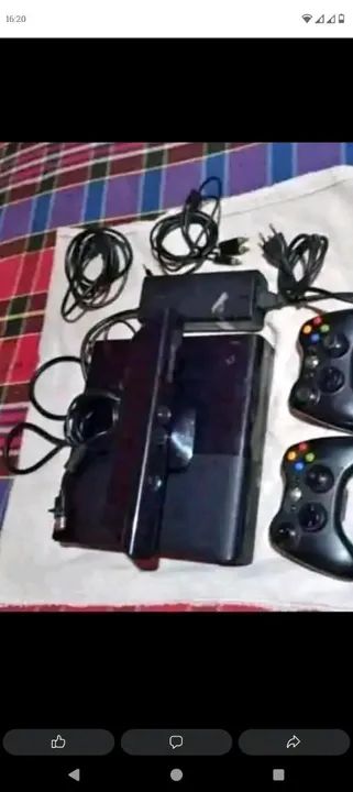 Xbox 360 com 2 controles - Foto 3