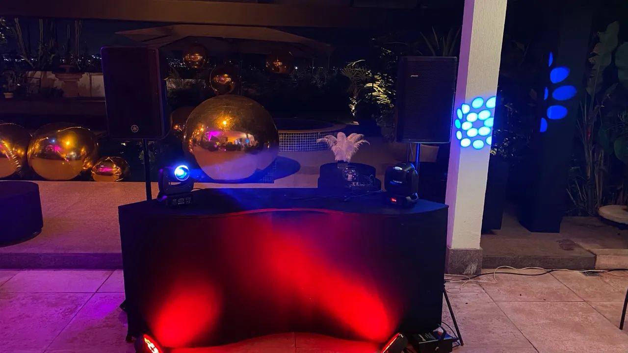 SOM, DJ E  ESTRUTURA PARA O SEU EVENTO