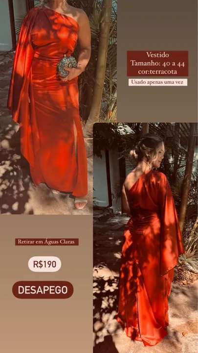 Vestido, saia e outros Desapego peças seminovas