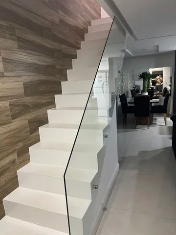 Corrimão de vidro 