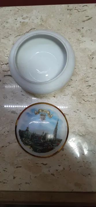 linda caixinha de porcelana austríaca - Foto 3