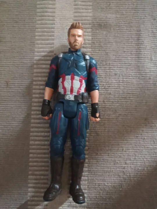 Bonecos Wolverine e Capitão América - Foto 4