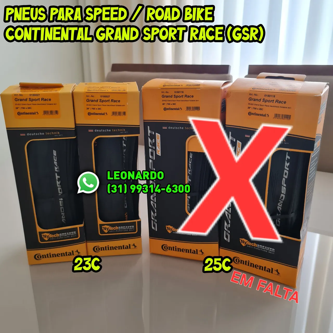 Pneus Speed Road Continental GrandSport Race 700x23C