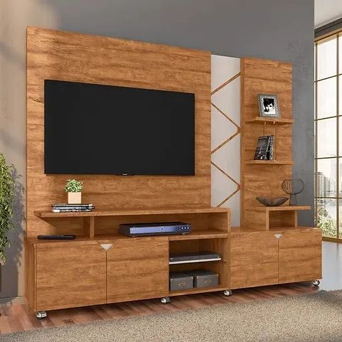 Home Cross com LED para Tv até 55'' - Entrega/Montagem Grátis para Fortaleza