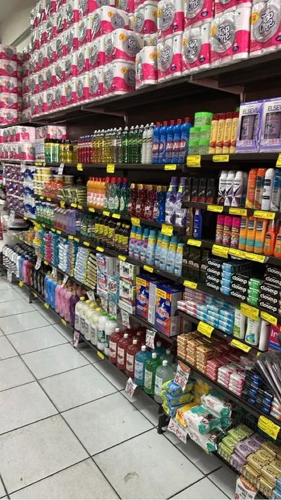 Gôndola para supermercado