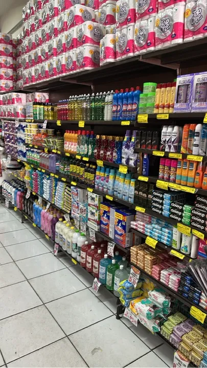 Gôndola para supermercado